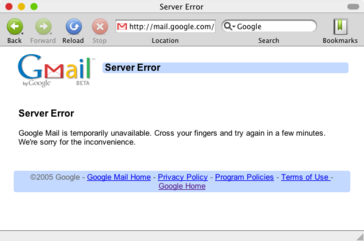 Gmail is down